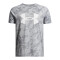 UA Tech BL Printed SS-GRN GRY-021