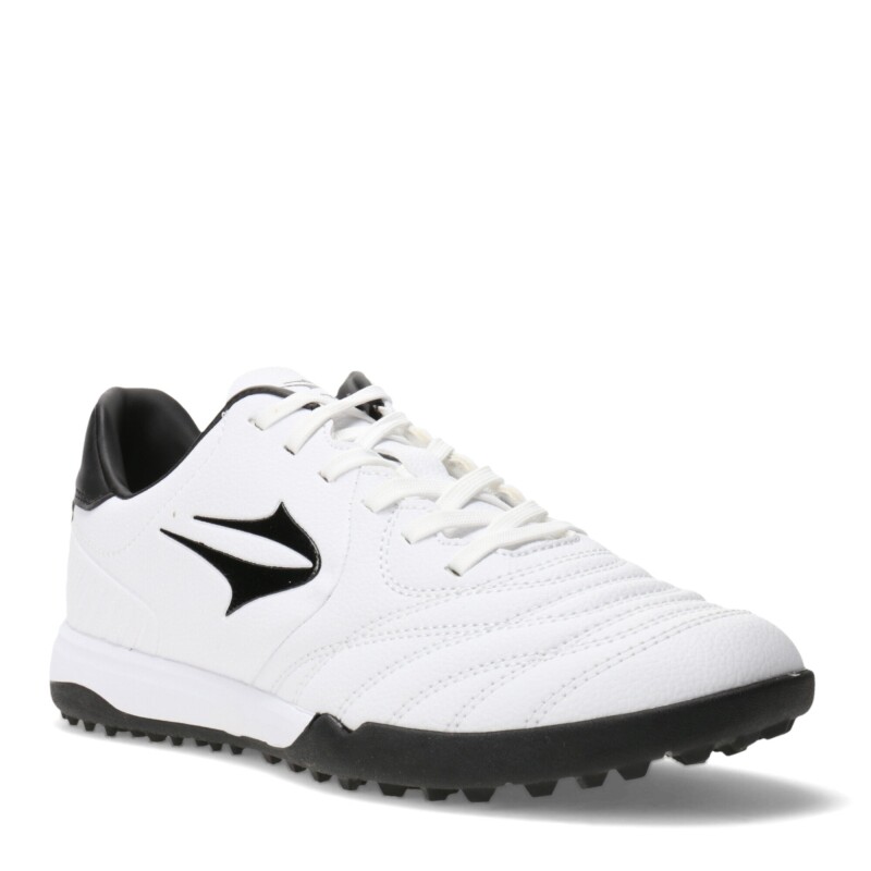 Championes de Fútbol 5 Hombre Topper San Ciro V TF Blanco - Negro