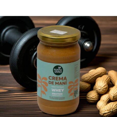 Crema de Maní Proteica con Whey 360grs Punto Sano Crema de Maní Proteica con Whey 360grs Punto Sano