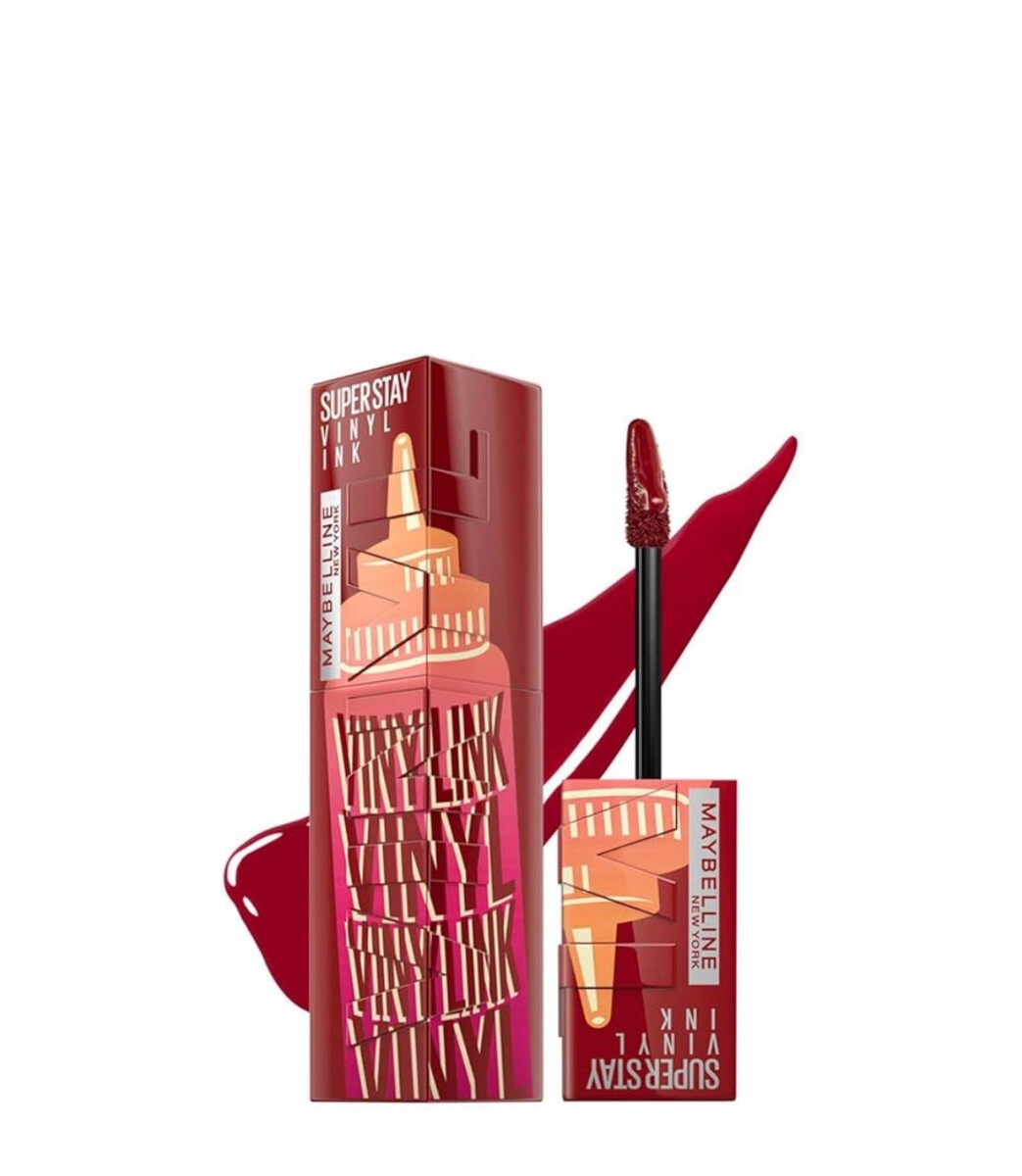 MAYBELLINE LABIAL SUPER STAY VINYL 4.2ml - Barbecue N°195 
