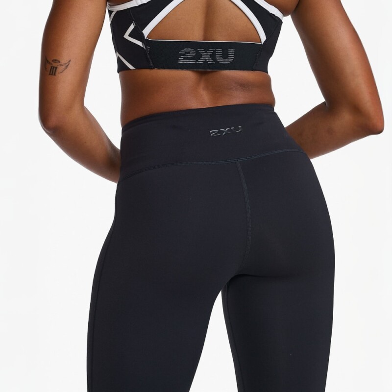 Form Hi-Rise Compression Tights - Mujer Black/black