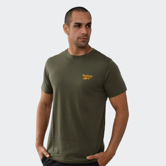 Remera Reebok Nature Graphic Sun Gris