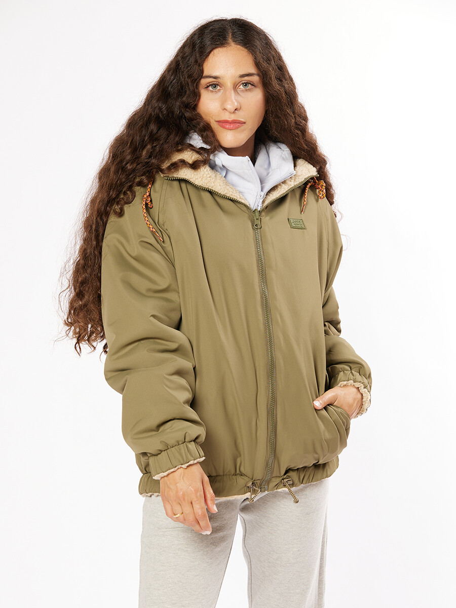 CAMPERA TINI RUSTY - Militar 