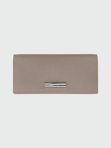 Billetera Larga Continental Le Roseau Gris