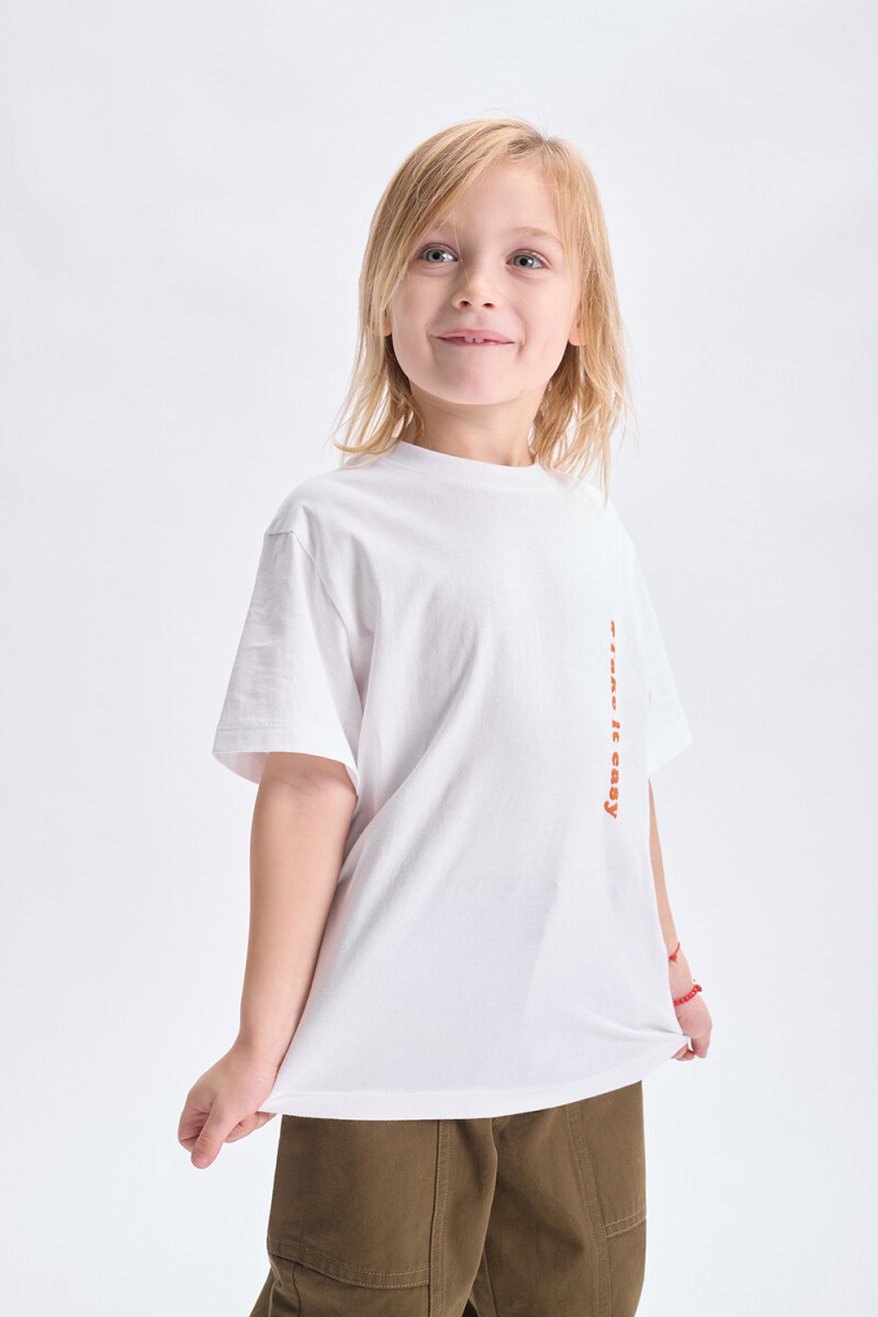 Remera sol Blanco
