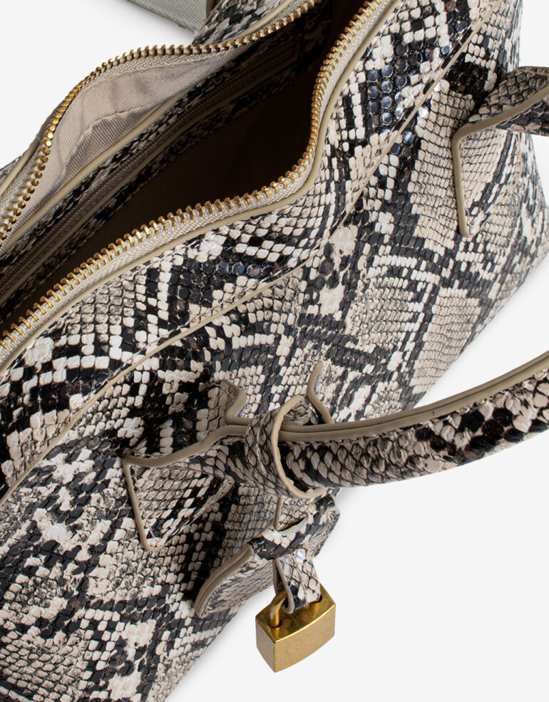 City Cartera City Snake - Estampado Animal Print