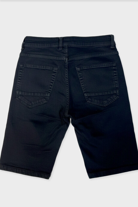 BERMUDA JEAN CARIZO OUTLET Negro