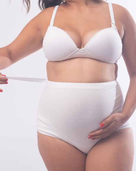 Bombacha Maternal Emilia Blanco