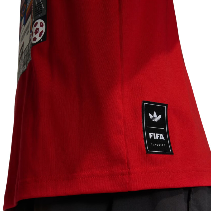 Remera Adidas Archive Country Flag - Rojo Remera Adidas Archive Country Flag - Rojo