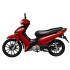 Motocicleta Buler Urban 125cc con Aleación Rojo