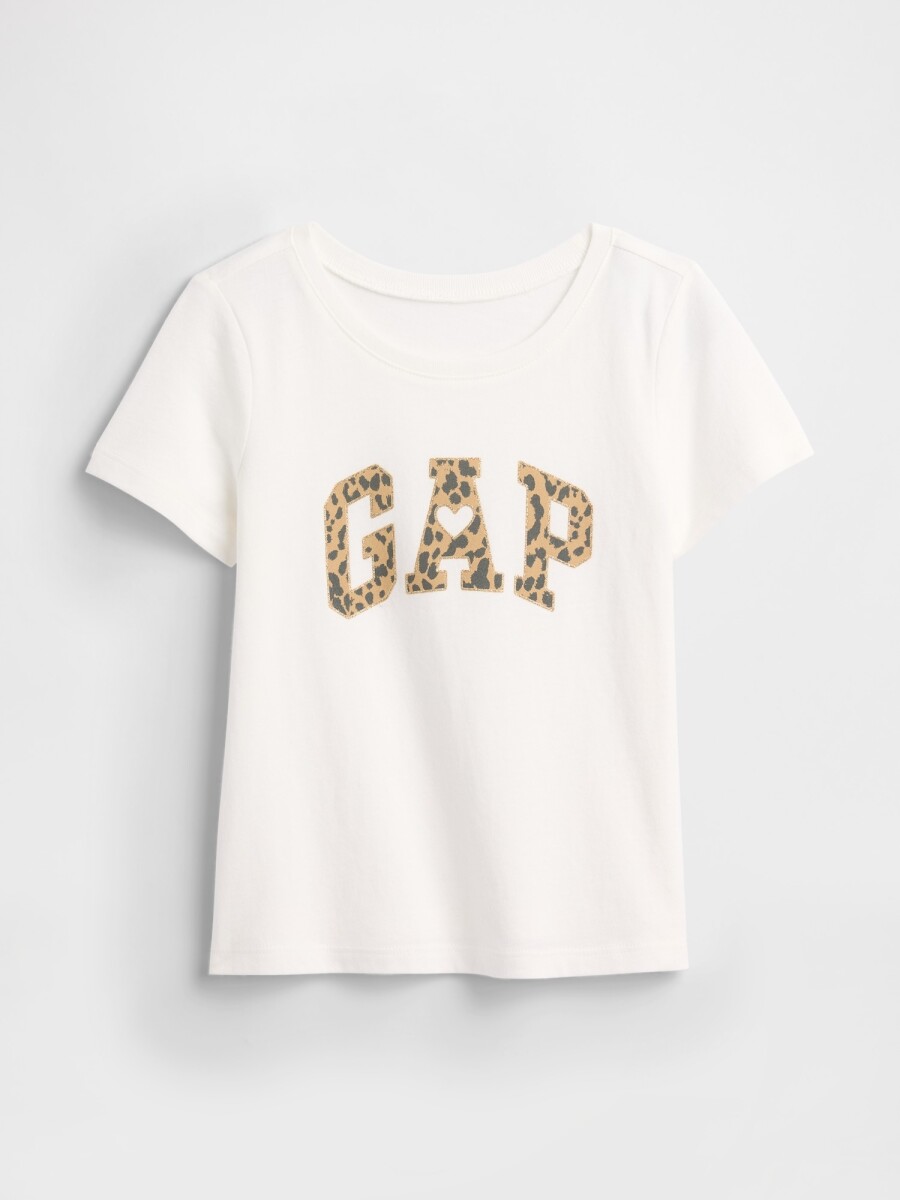Remera Gráfico Toddler Niña - New Off White 