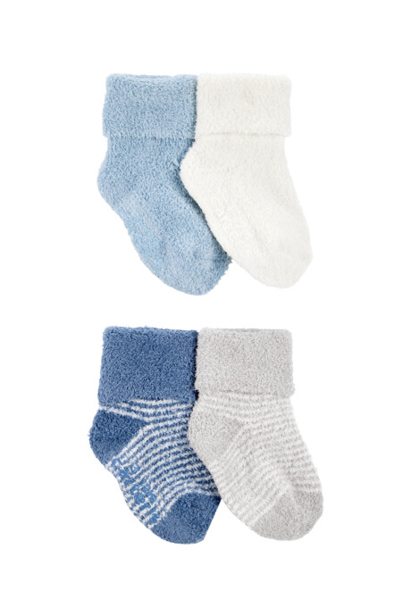 Pack cuatro pares de medias de chenilla Pack cuatro pares de medias de chenilla