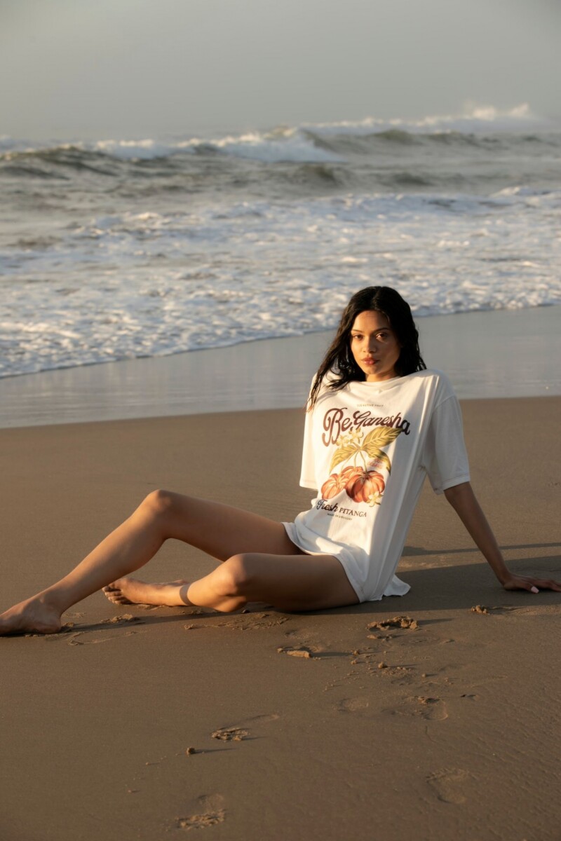 T-shirt Pitanga - Crudo 