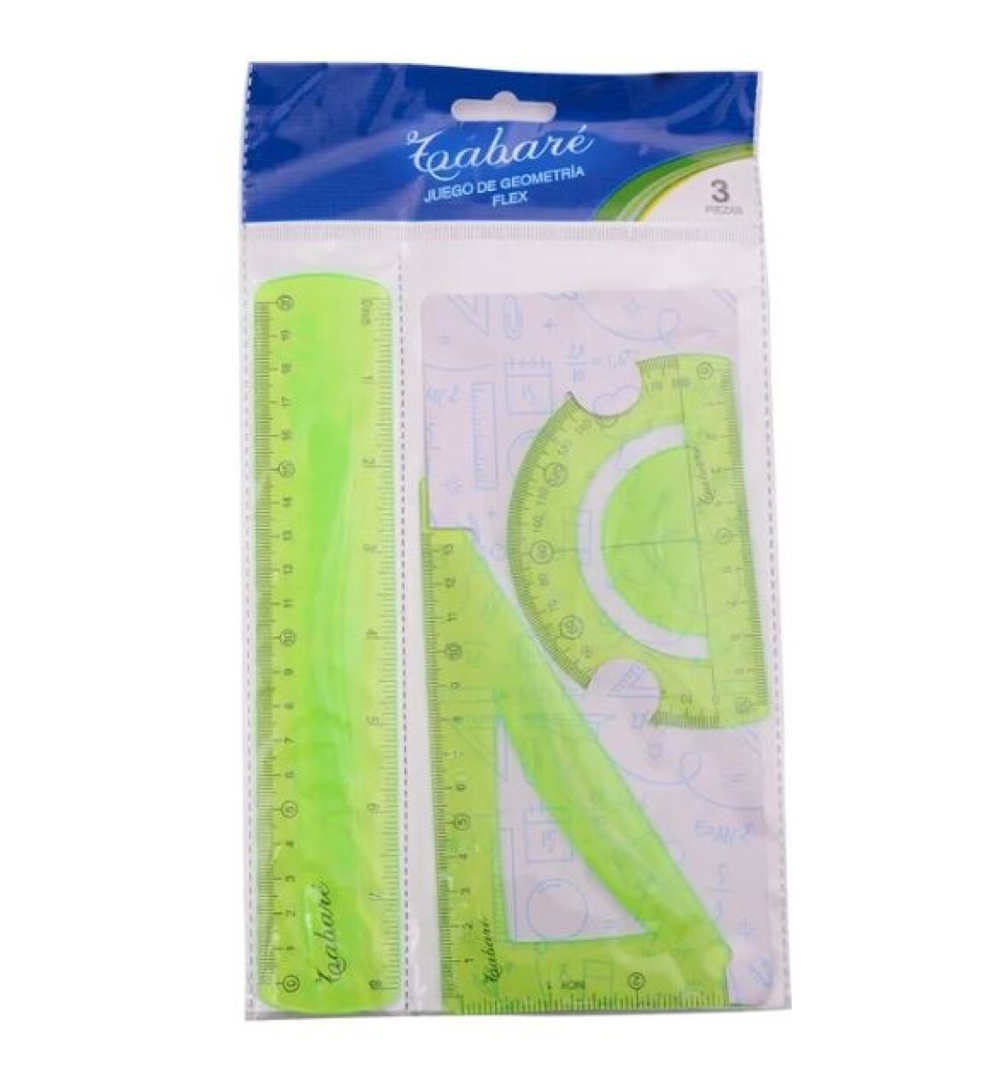 Juego De Geometría Tabaré Flex 20Cm 