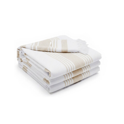 Toalla Playera Varios Diseños 90 x 180 cm 100% Algodón BEIGE