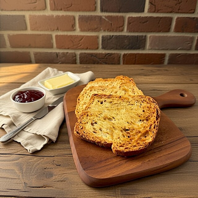 Tostadas con Salvado Tostadas con Salvado