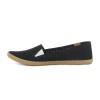 Moleca Zapatilla Casual de Dama Calada Negro