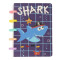 Cuaderno con Discos A6 Tiburon Azul