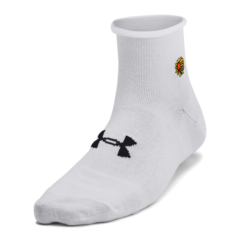 UA W Essential Nov 3pk Qtr-RED WHT-102