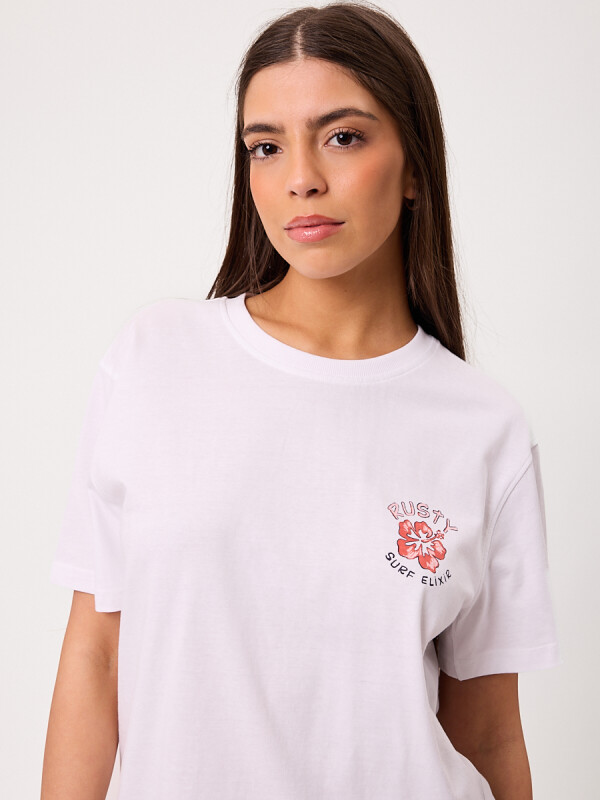 T-SHIRT HIDAYA RUSTY Blanco