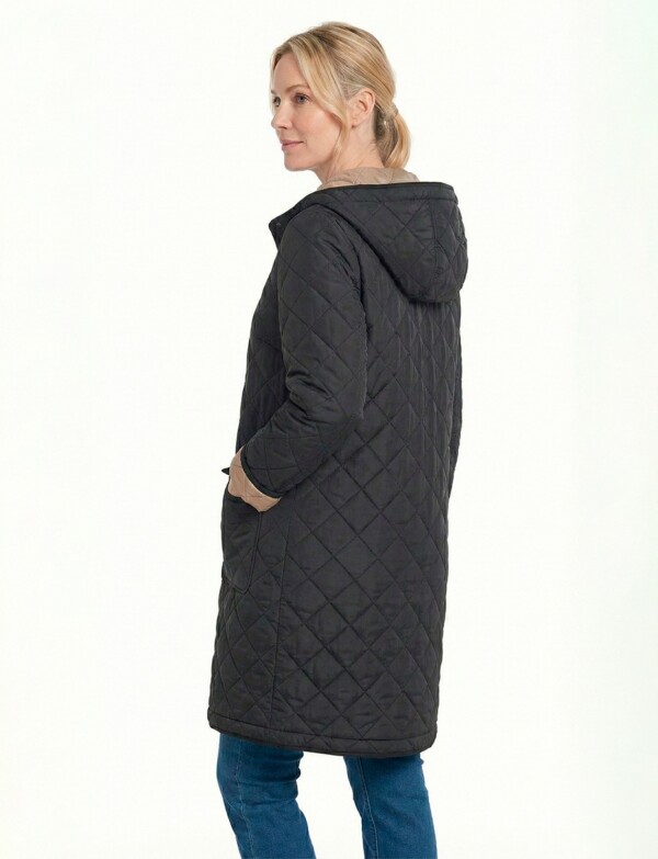 Campera Abrigo Reversible BEIGE