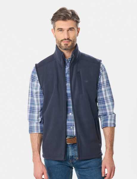 CHALECO POLAR DE ABRIGO Azul