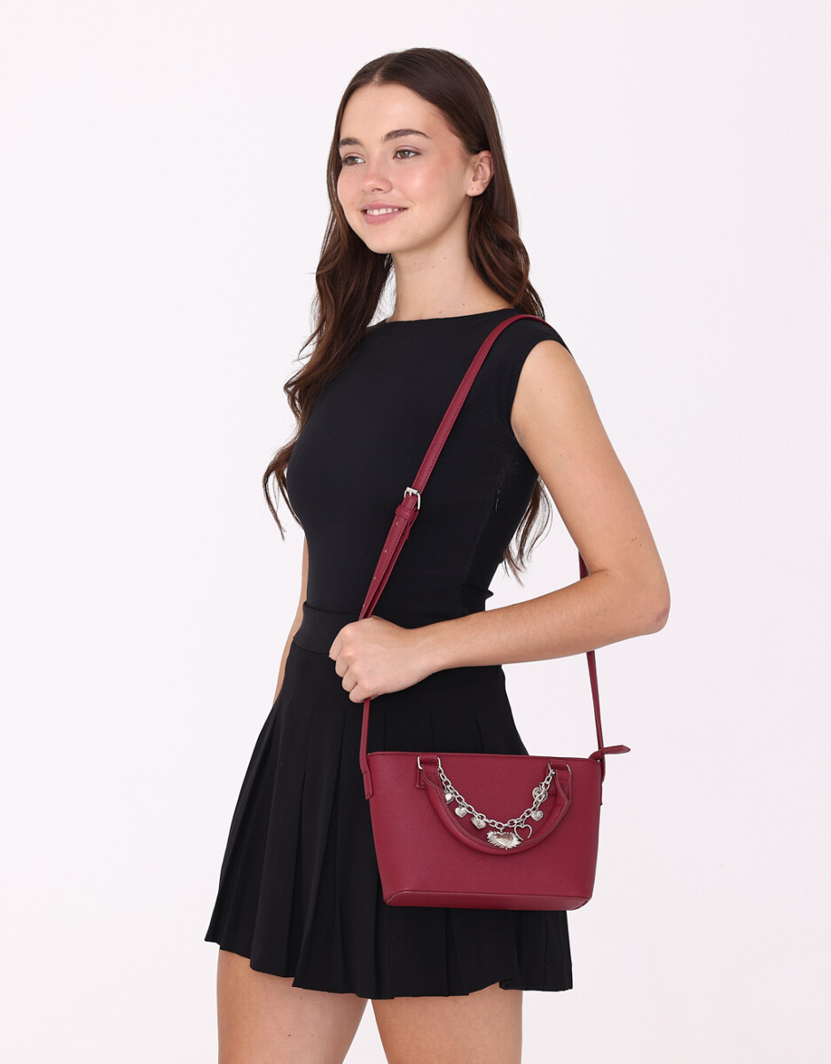 Cartera City Con Charms 