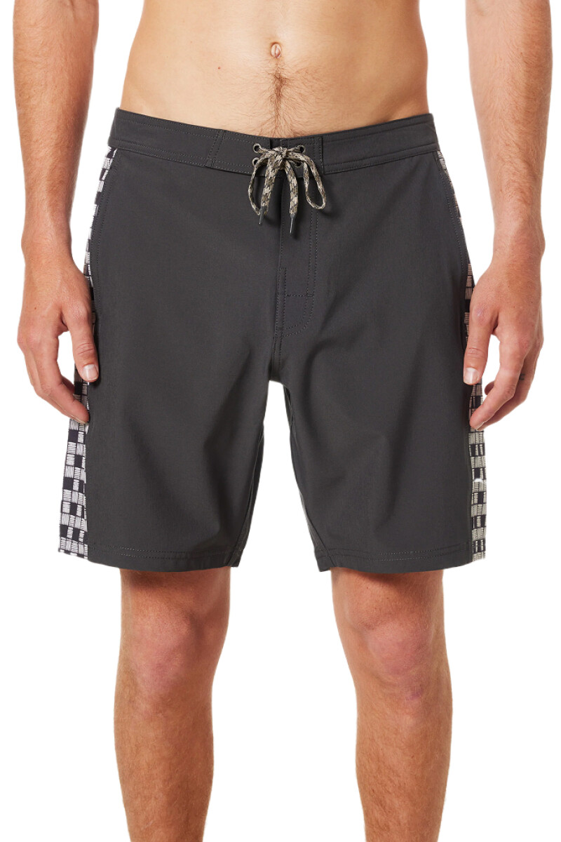 Boardshort Katin Whirl Surf - Negro 
