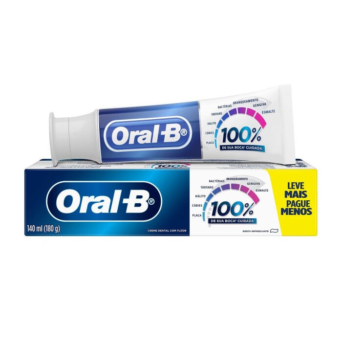 PASTA ORAL-B PRO-SALUD 100% 180G única