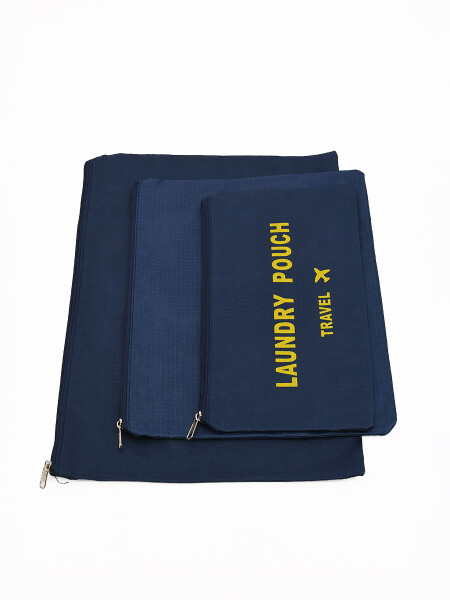 SET ORGANIZADOR DE VALIJA X 6 PCS AZUL