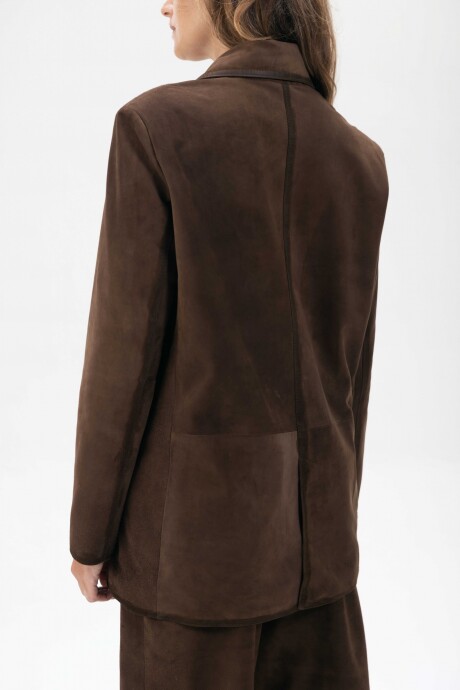 MIKI FW26 BLAZER MARRON