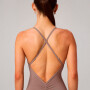 Enterizo Booty Scrunch Pureluxe V-Back Enterizo 4 Mujer Desert Shadows