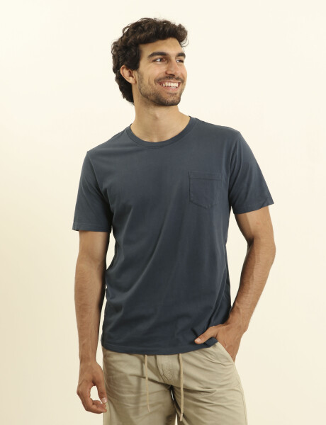 520298 T-SHIRT HARRY Azul Oscuro