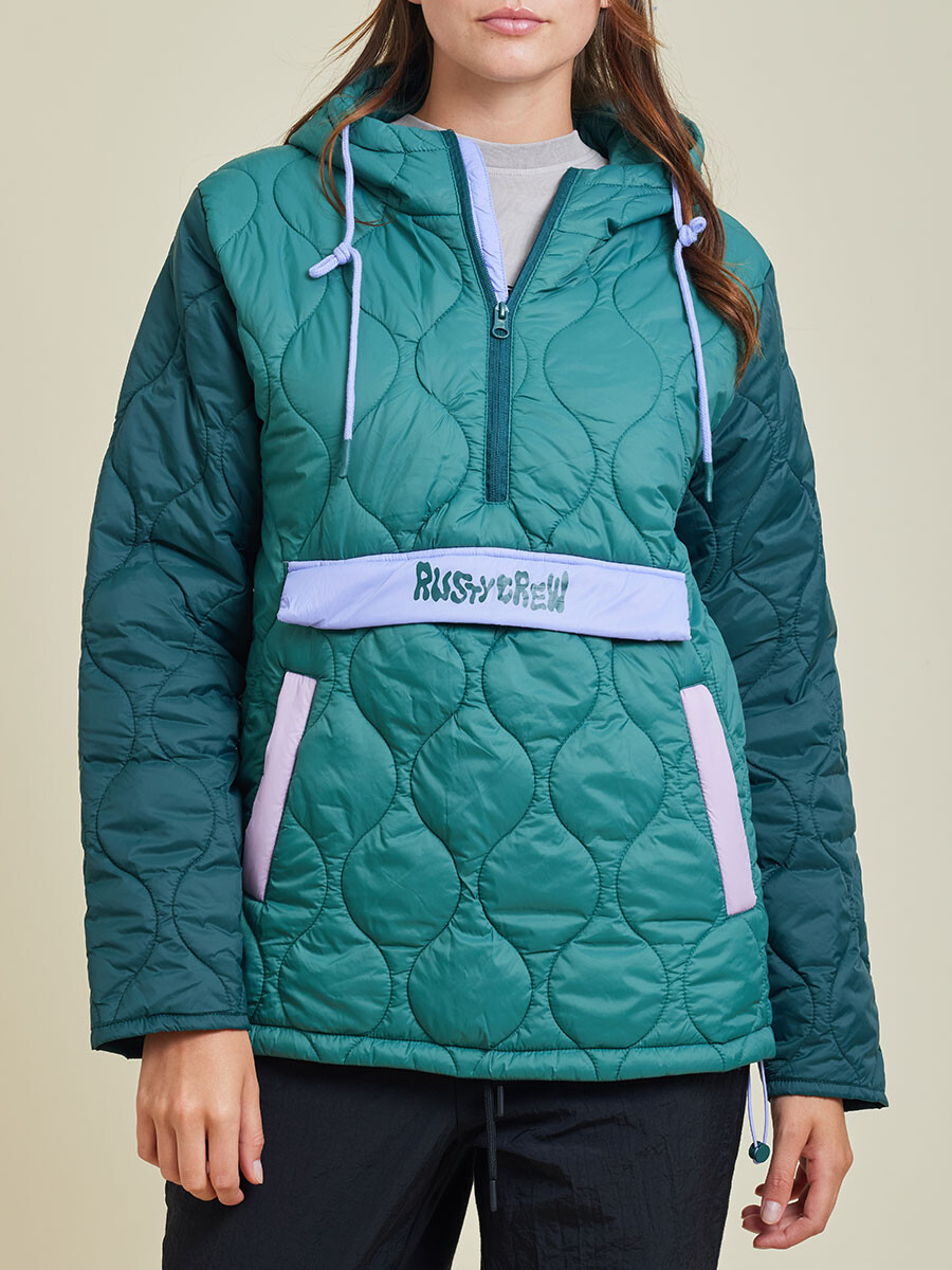 CAMPERA NYLON GLORA RUSTY - Verde 