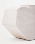 Jarrón Lahara de papel maché gris 21 cm Jarrón Lahara de papel maché gris 21 cm