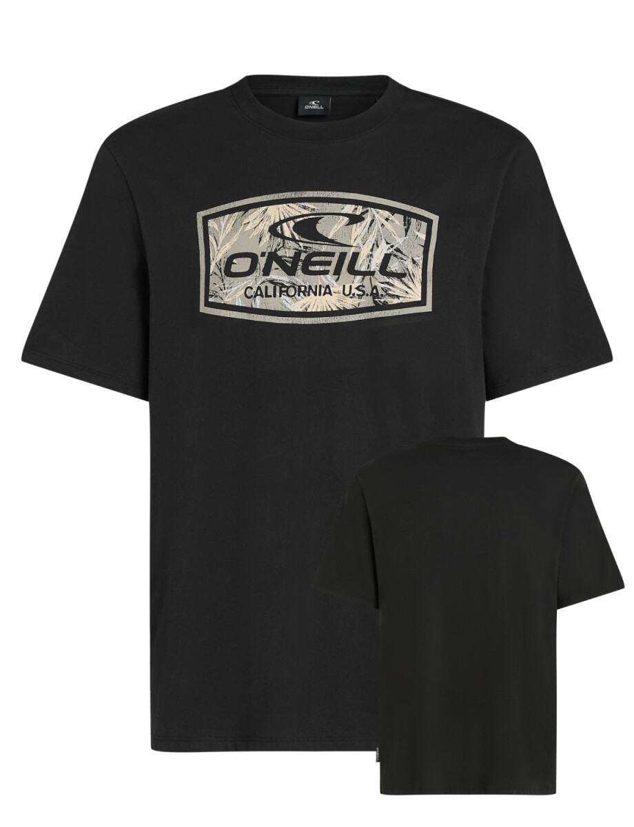 Remera O'Neill California Bloom - - Negro 