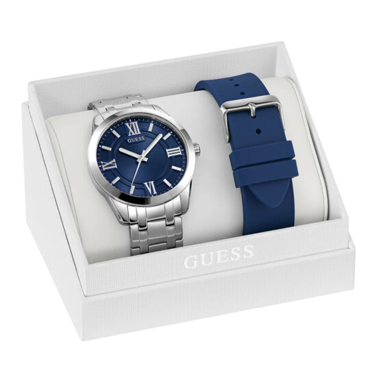 Reloj GUESS ELLIOT Acero Plateado Esfera 44mm 0