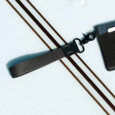 Llavero Thread Black Wrist Lanyard