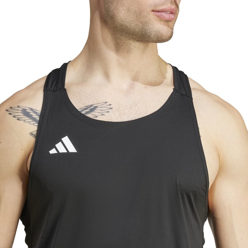 Musculosa Adidas Adizero Essentials Negro