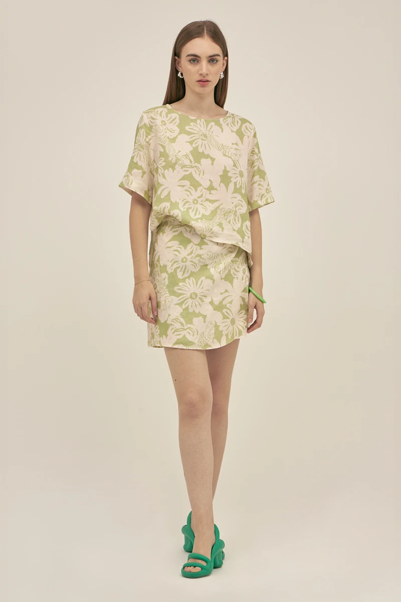 FEFE TOP Jungle Green