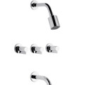 GRIFERÍA BIMANDO BAÑO DUCHA DE EMPOTRAR CON ROSETA MODELO NEBRASKA Grifería Bimando Baño Ducha De Empotrar Con Roseta Modelo Nebraska
