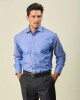 Camisa Verelli Vestir Algodón Manga Larga Azul