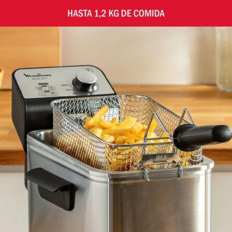 Freidora con aceite Moulinex Easy Pro Inoxidable Freidora con aceite Moulinex Easy Pro Inoxidable