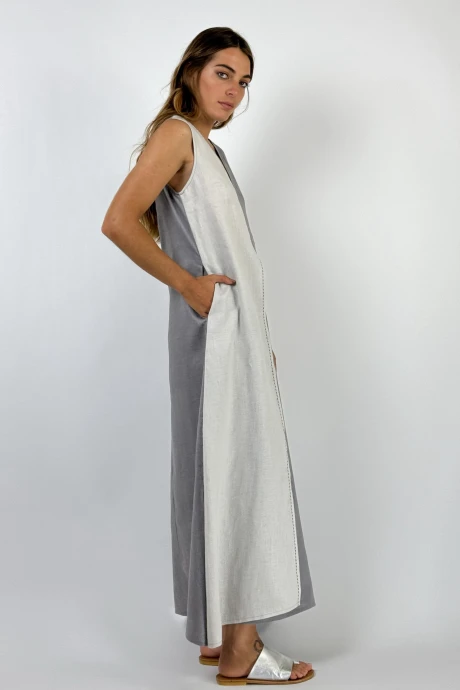 VESTIDO TOSCANA gris m/l