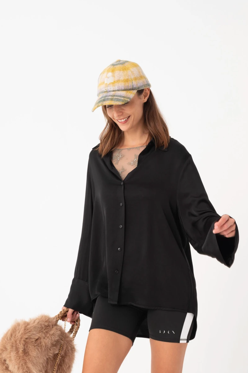 CAMISA BASIC FIT Negro