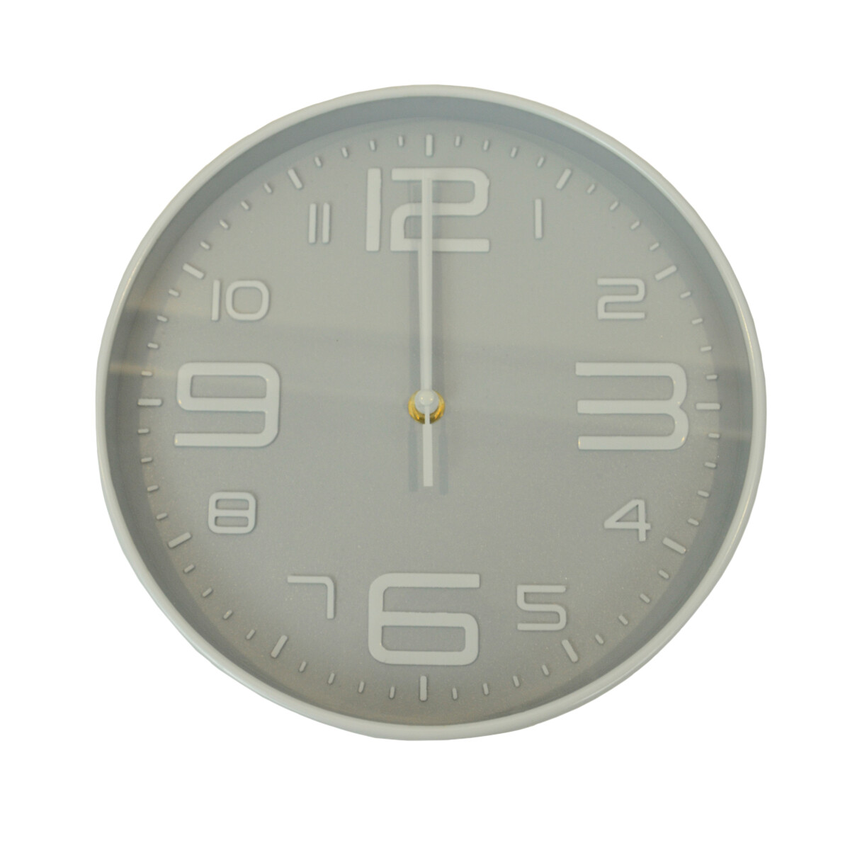 Reloj de pared 25 cm - GRIS 