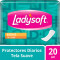 Ladysoft toalla Protector clásico x20