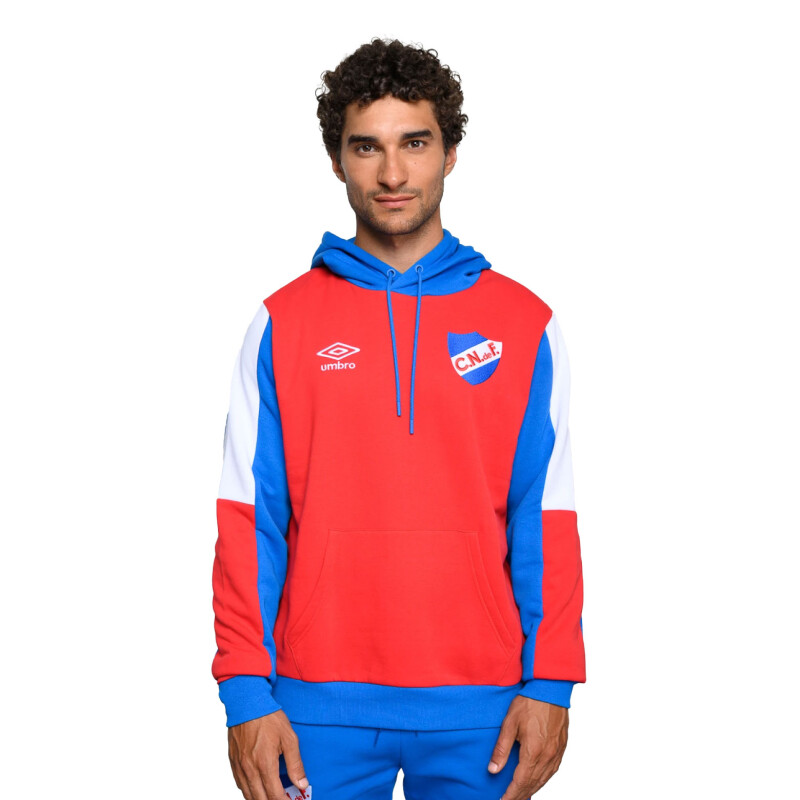 Canguro de Hombre Umbro Urbano Nacional Rojo - Azul Real - Blanco