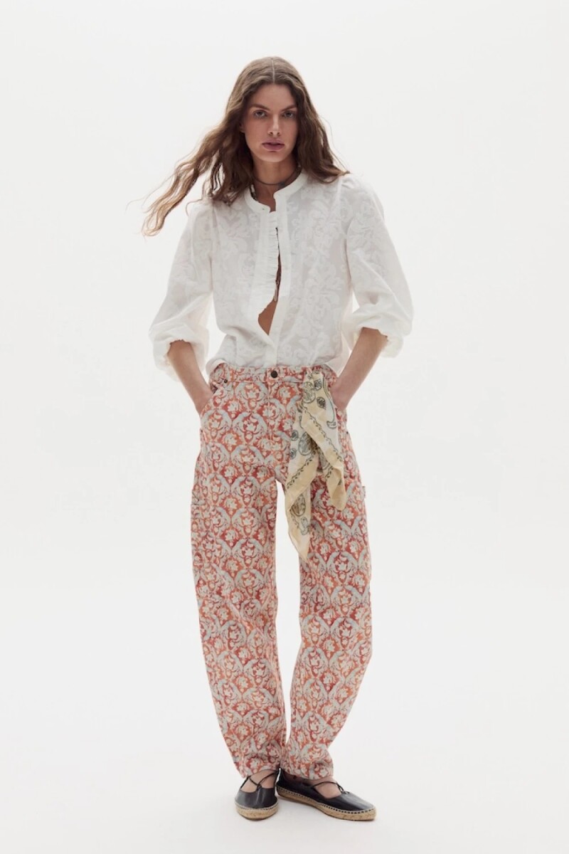 PANTALÓN AMBAR Rojo