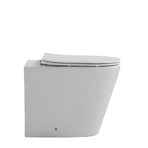 Inodoro de pared corto VIP con asiento slow Inodoro De Pared Corto Vip Con Asiento Slow